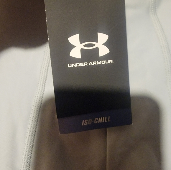 Under Armour Mens Heat Gear ISO-CHILL Size XL 1365226-011 Gray Compression - Picture 6 of 7